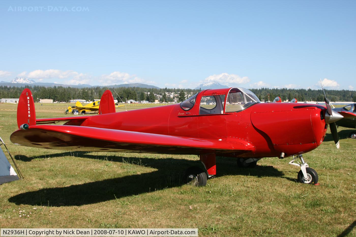 N2936H, 1946 Erco 415C Ercoupe C/N 3561, KAWO