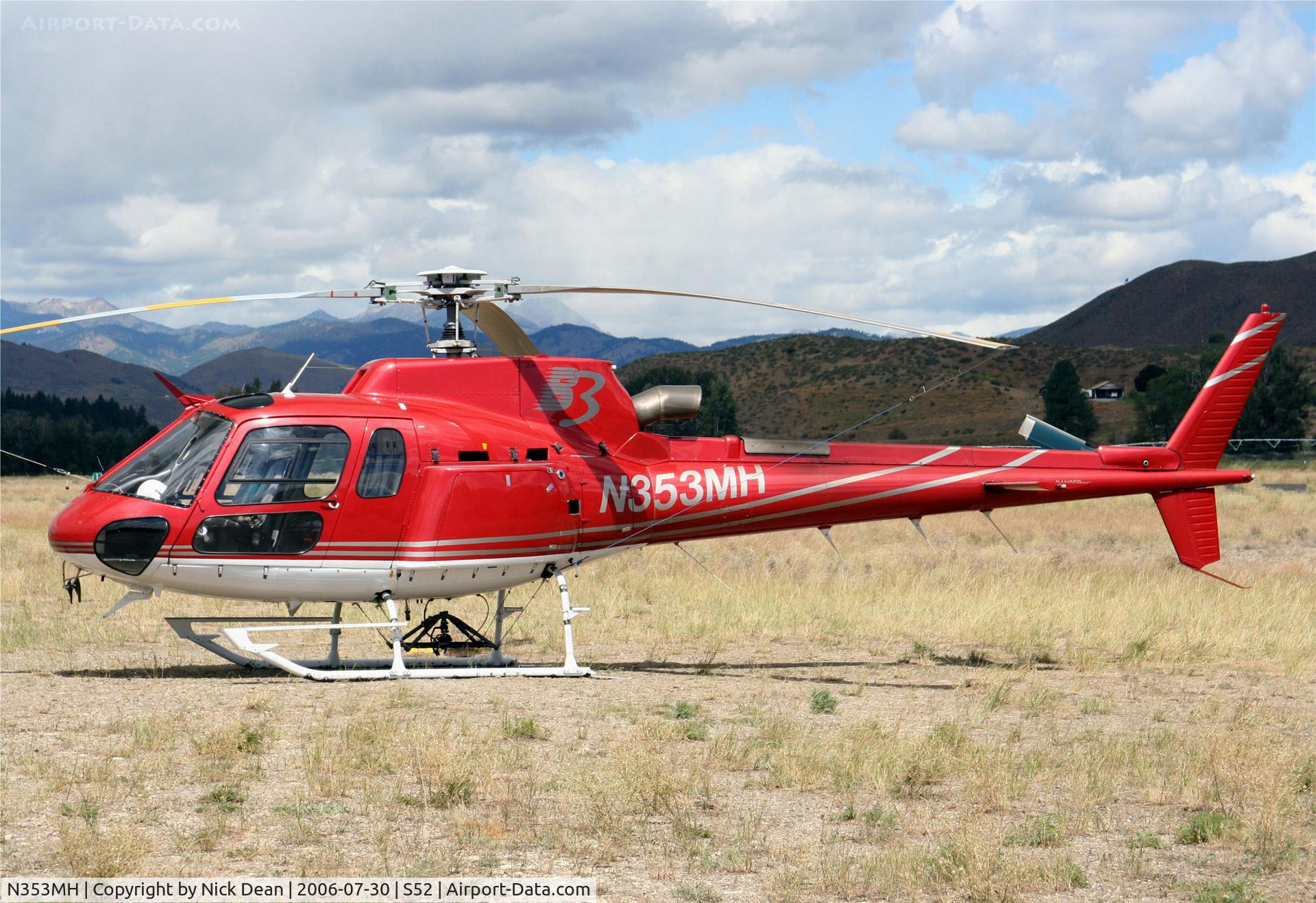 N353MH, 1999 Eurocopter AS-350B-3 Ecureuil Ecureuil C/N 3267, S52