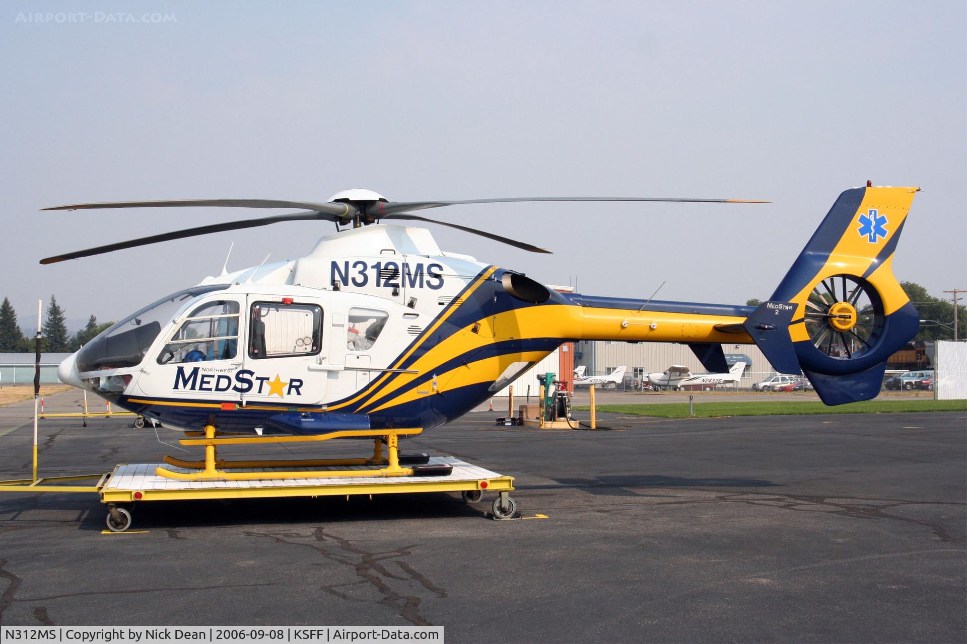 N312MS, 1999 Eurocopter EC-135P-1 C/N 0129, KSFF