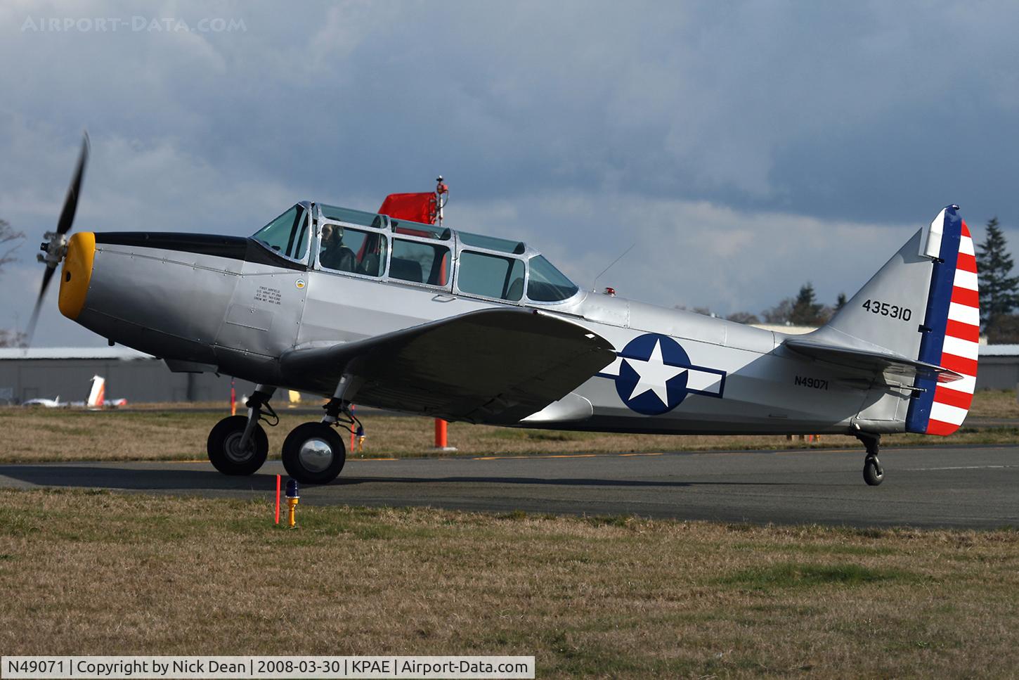 N49071, 1943 Fairchild M-62B C/N T43-5310, KPAE (Doubtful C/N listing for this airframe)
