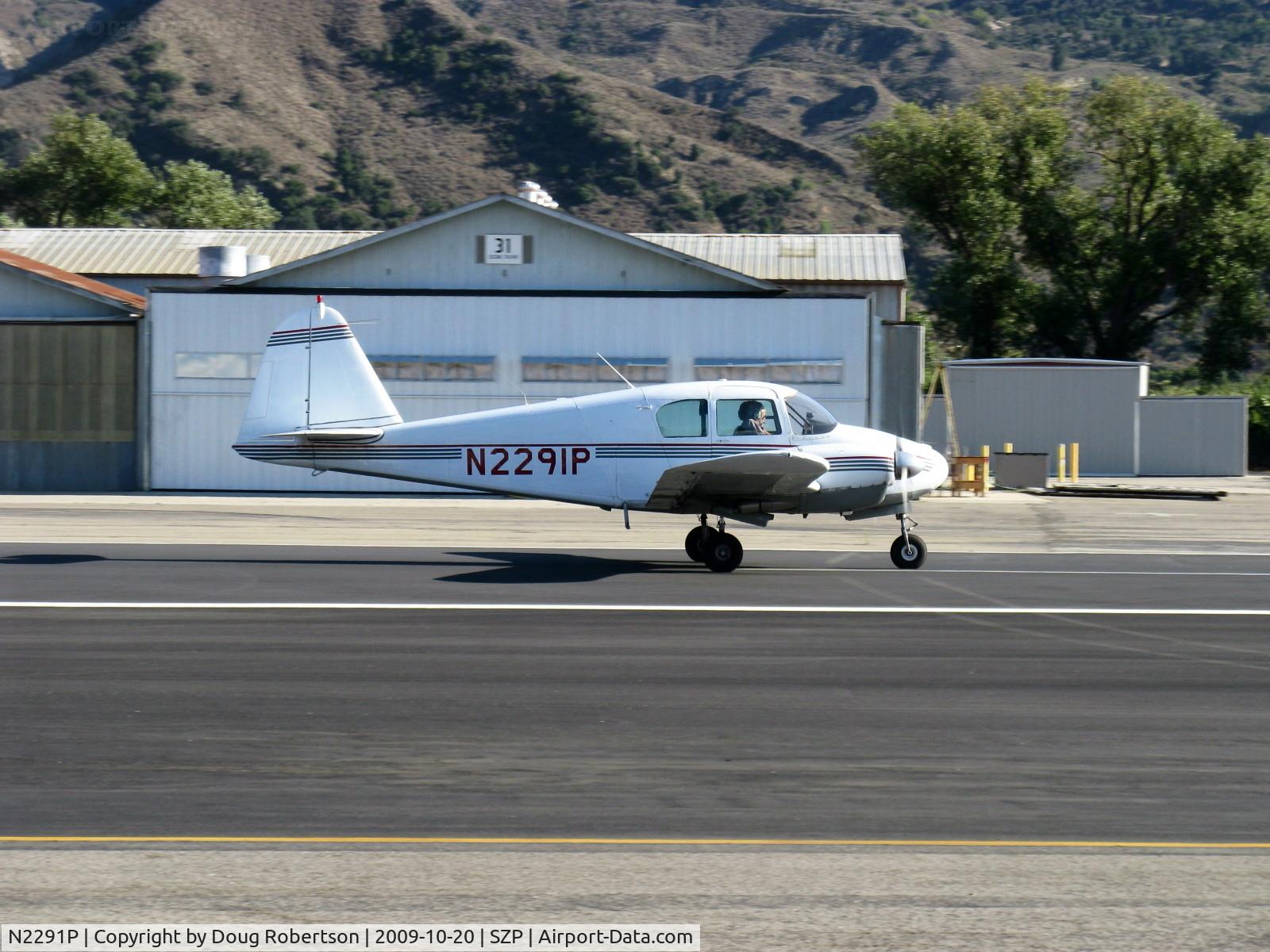 N2291P, 1957 Piper PA-23 Apache C/N 23-902, 1957 Piper PA-23 150 APACHE, two Lycoming O-320s, 150 Hp each, takeoff roll Rwy 22
