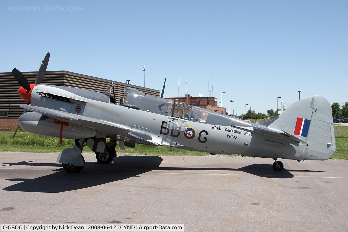 C-GBDG, 1951 Fairey Firefly AS.6 C/N F.8755, CYND C/N F.8755