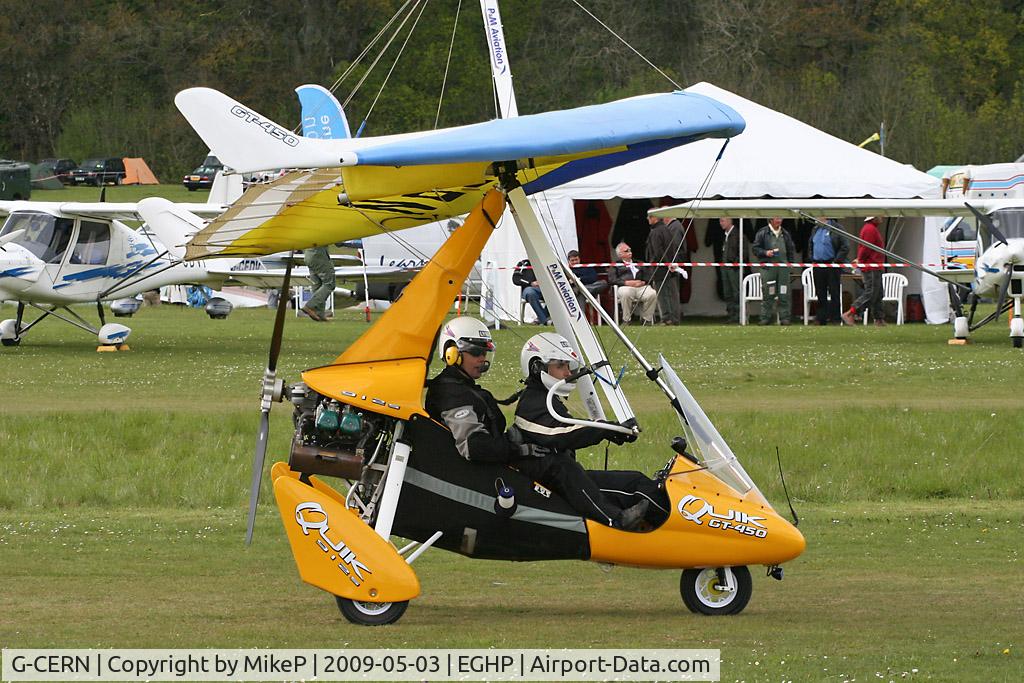 G-CERN, 2007 P&M Aviation Quik GT450 C/N 8299, Pictured during the 2009 Microlight Trade Fair.