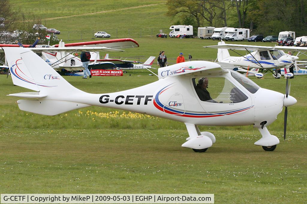 G-CETF, 2007 Flight Design CTSW C/N 8318, Pictured during the 2009 Microlight Trade Fair.