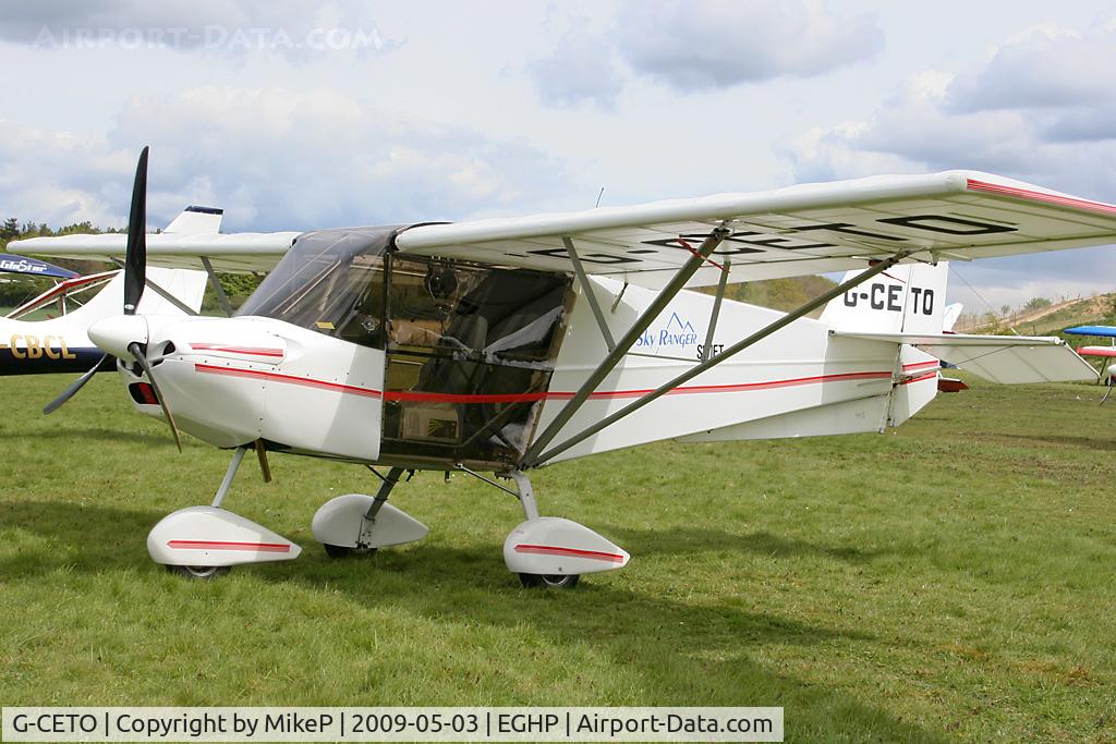 G-CETO, 2007 Skyranger Swift 912S(1) C/N BMAA/HB/541, Pictured during the 2009 Microlight Trade Fair.