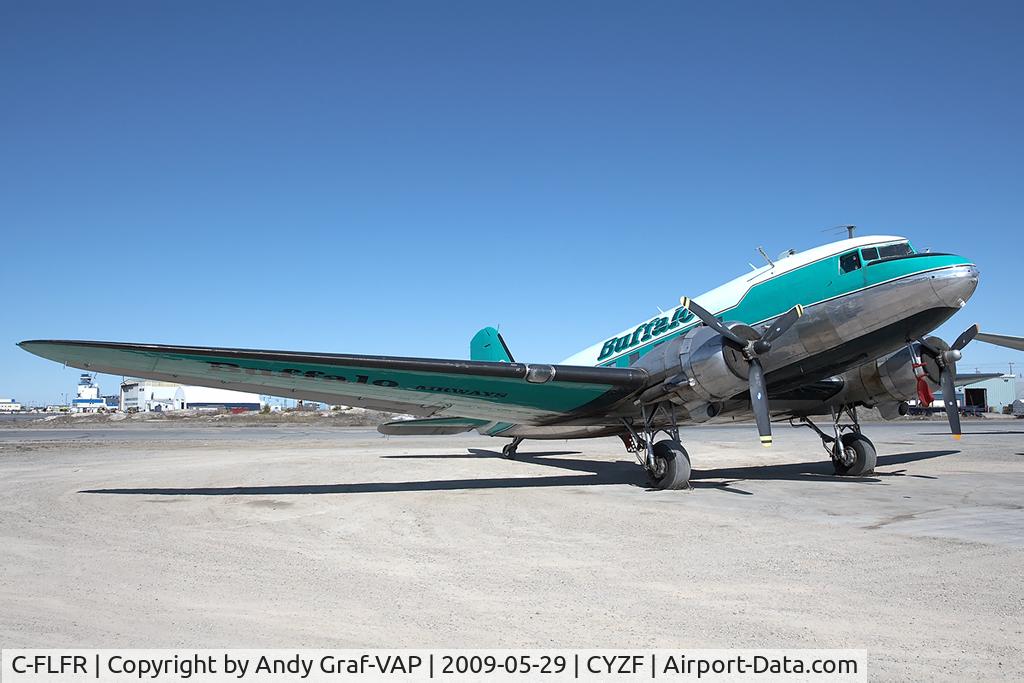 C-FLFR, 1942 Douglas DC3C-S1C3G (C-47A) C/N 13155, Buffalo Airways DC3