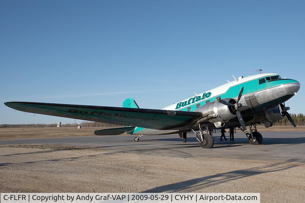 C-FLFR, 1942 Douglas DC3C-S1C3G (C-47A) C/N 13155, Buffalo Airways DC3
