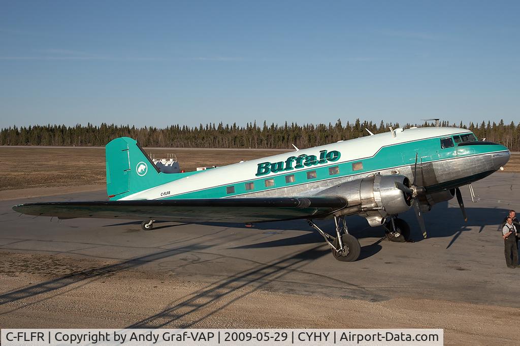 C-FLFR, 1942 Douglas DC3C-S1C3G (C-47A) C/N 13155, Buffalo Airways DC3
