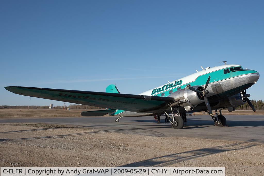 C-FLFR, 1942 Douglas DC3C-S1C3G (C-47A) C/N 13155, Buffalo Airways DC3