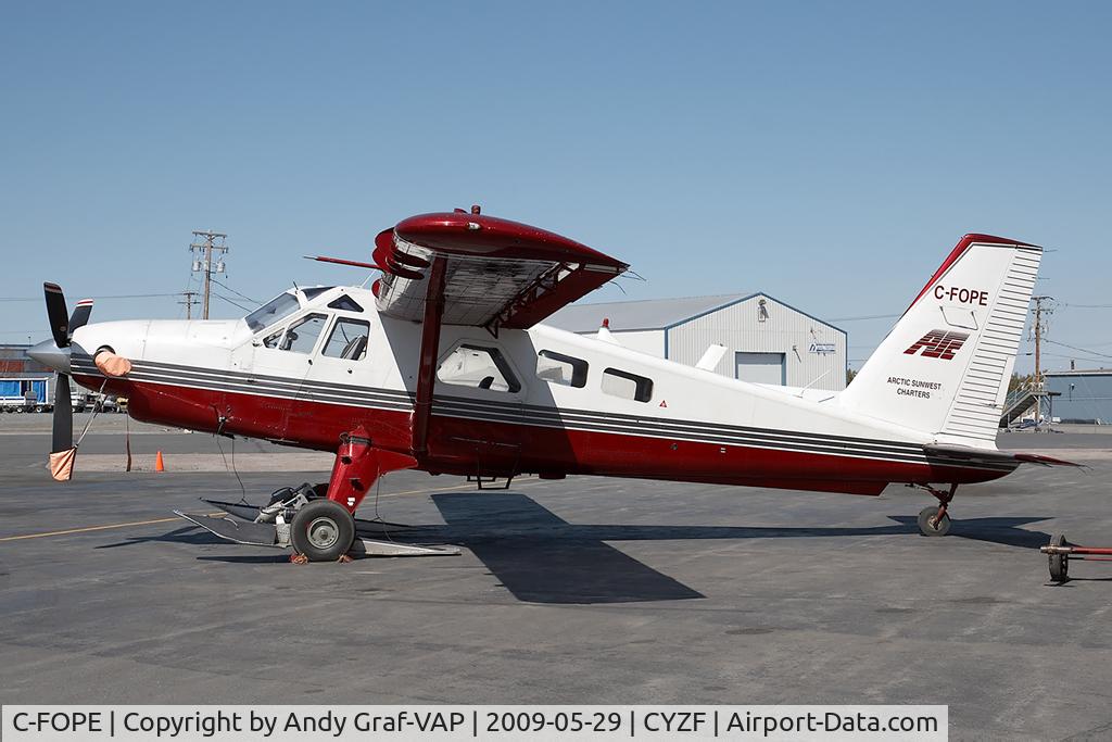 C-FOPE, 1968 De Havilland Canada DHC-2 Turbo Beaver Mk.3 C/N 1691TB59, Artic Sunwest Charters DHC-2
