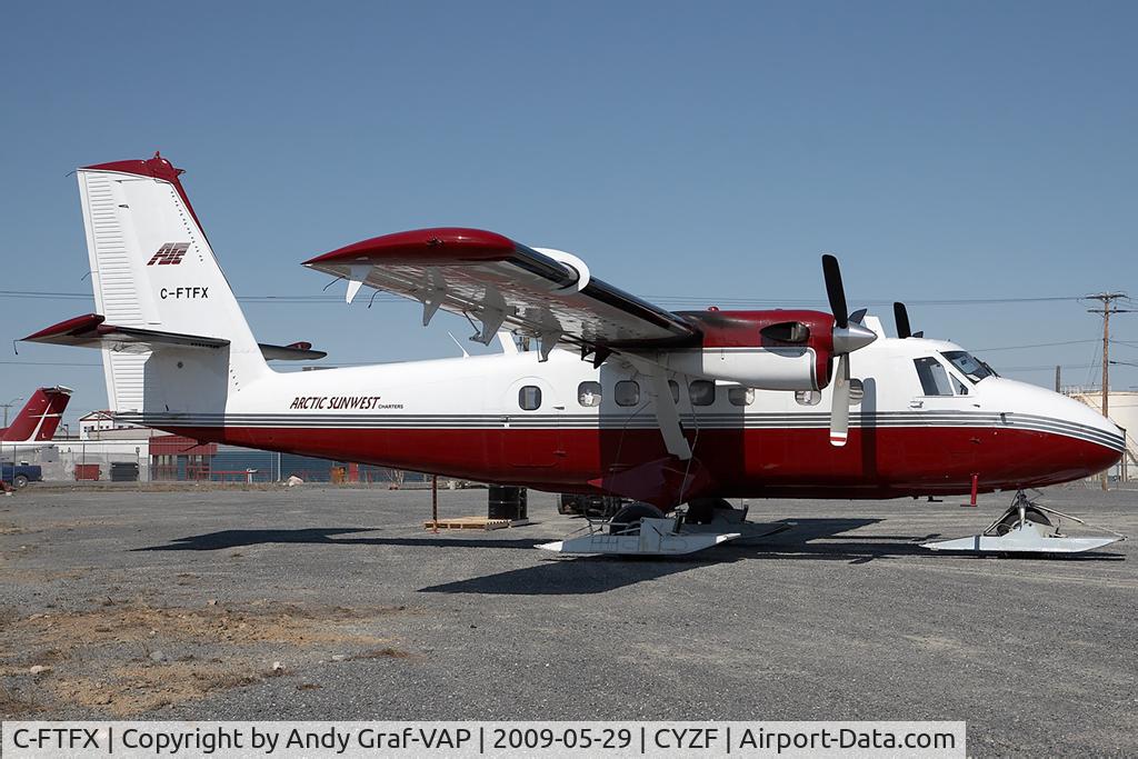 C-FTFX, 1971 De Havilland Canada DHC-6-300 Twin Otter C/N 340, Arctic Sunwest Charters DHC-6