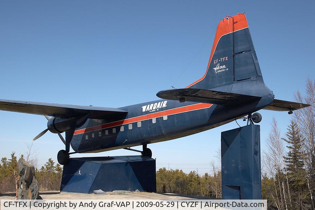 CF-TFX, 1952 Bristol 170 Freighter Mk.31 C/N 13137, Wardair Bristol 170