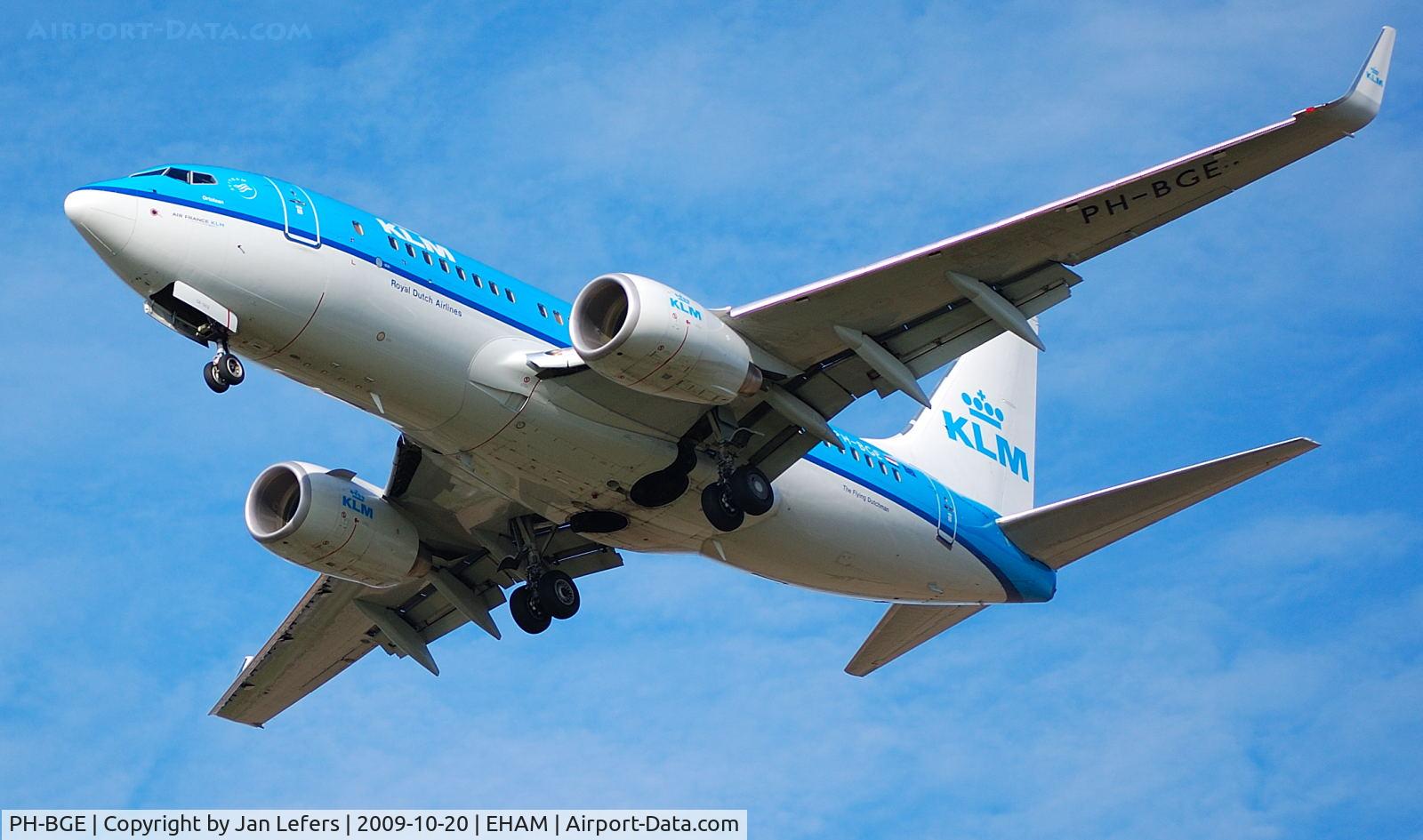 PH-BGE, 2008 Boeing 737-7K2 C/N 30371, KLM Boeing
