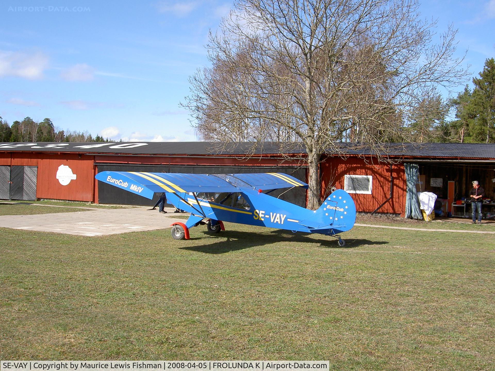 SE-VAY, 2004 Lamco Eurocub Mk IV C/N DAH-002, EuroCub MK1V