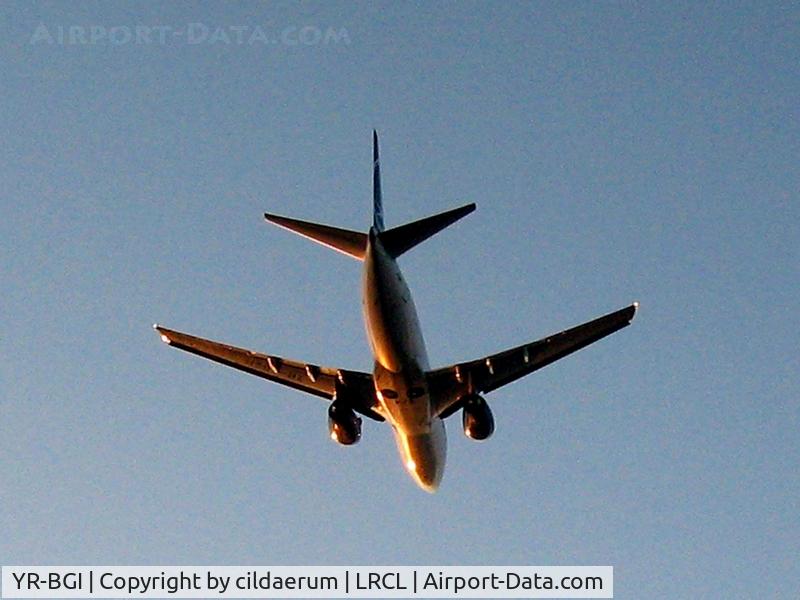 YR-BGI, 2003 Boeing 737-78J C/N 28439, Takeoff to FRA