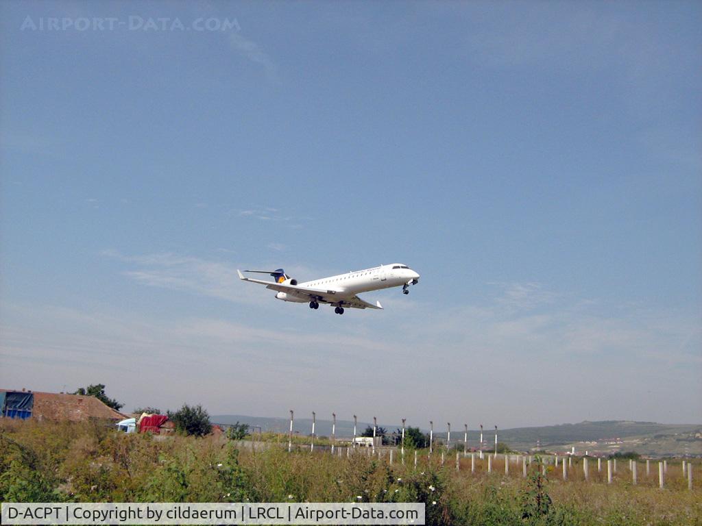 D-ACPT, 2003 Canadair CRJ-701ER (CL-600-2C10) Regional Jet C/N 10103, Landing from MUC