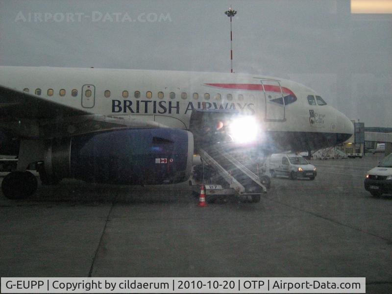 G-EUPP, 2000 Airbus A319-131 C/N 1295, At LROP