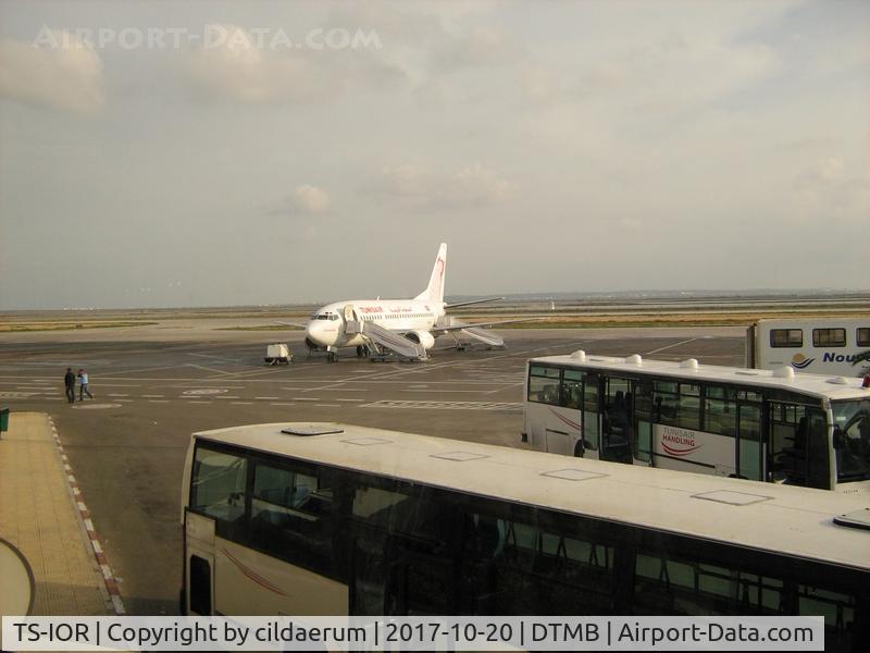 TS-IOR, 2001 Boeing 737-6H3 C/N 29502, At the Monastir Apron
