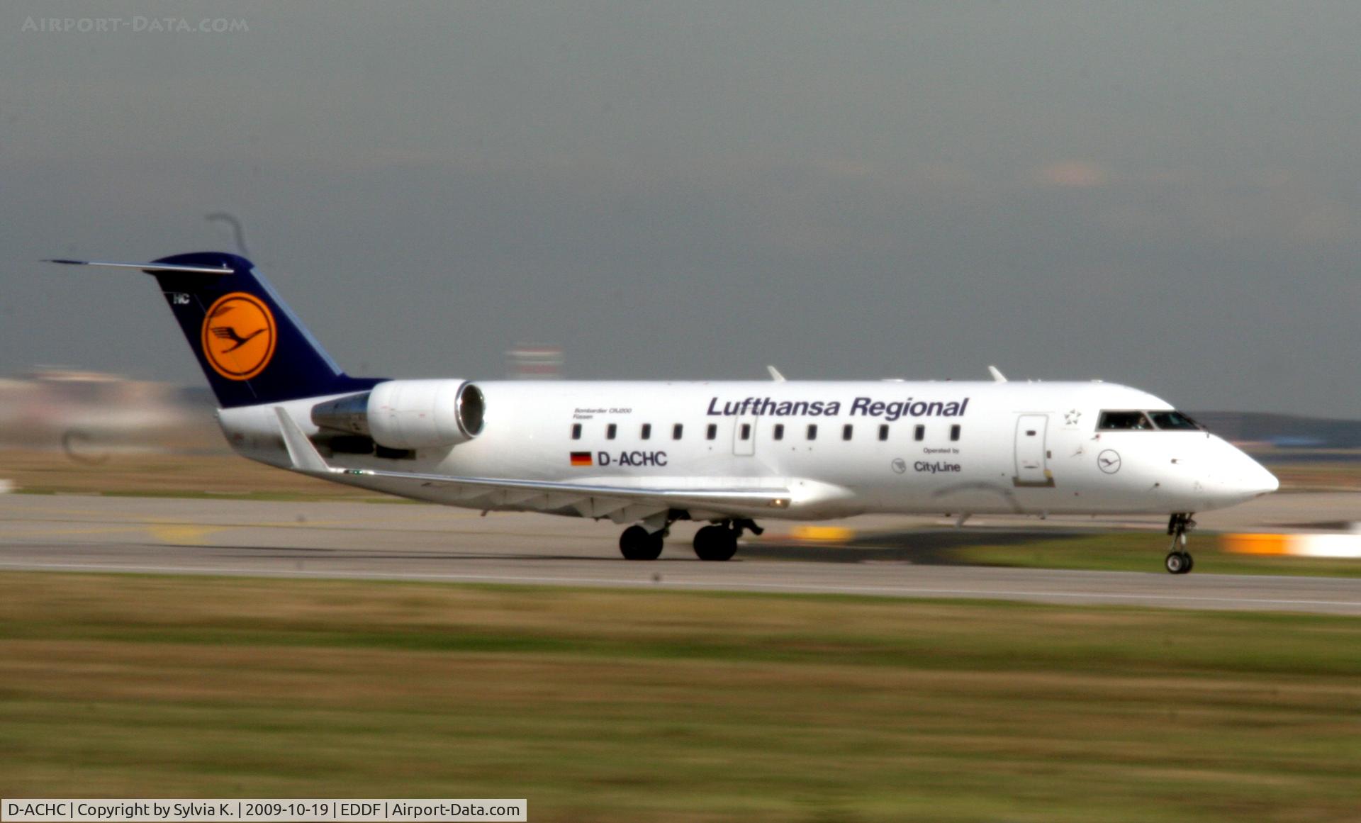 D-ACHC, 2000 Canadair CRJ-200LR (CL-600-2B19) C/N 7394, Lufthansa