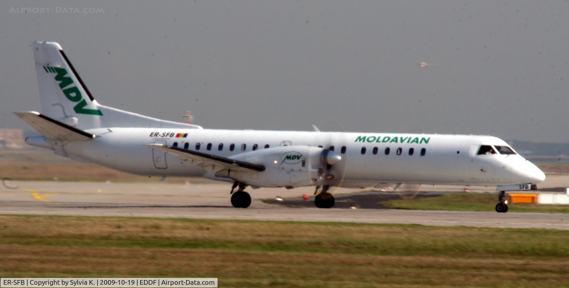 ER-SFB, 1995 Saab 2000 C/N 2000-022, Moldavian