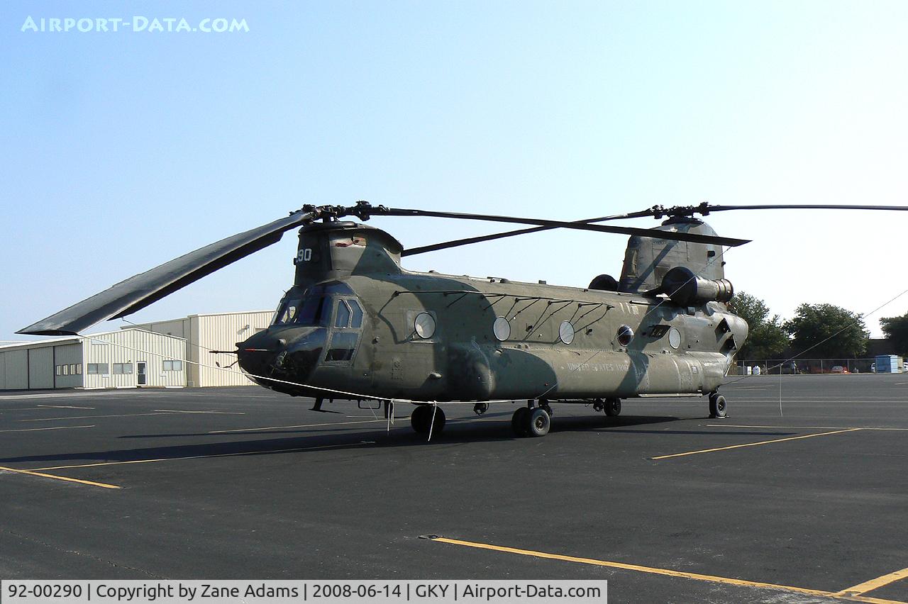 92-00290, 1963 Boeing Vertol CH-47D Chinook C/N M.3431, US ANG CH-47 at Arlington Municipal