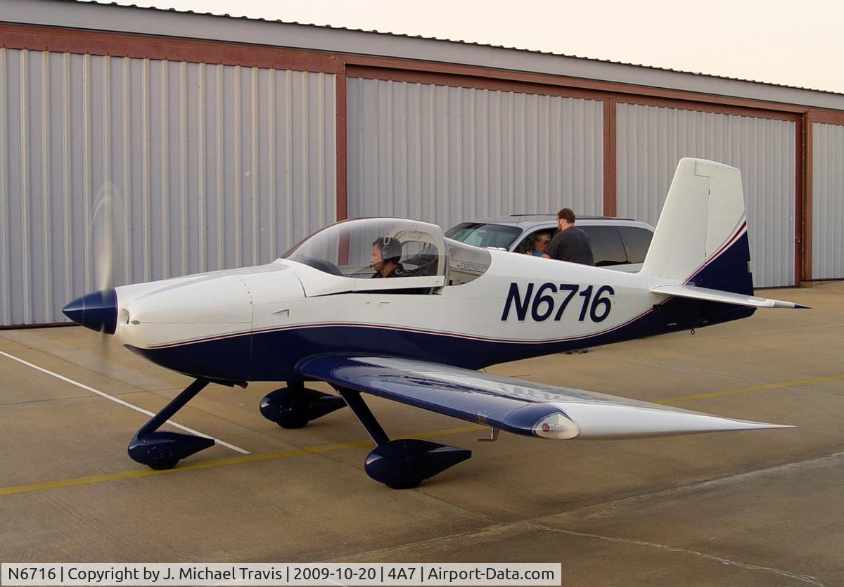 N6716, Vans RV-7A C/N 71751, N6716 at 4A7