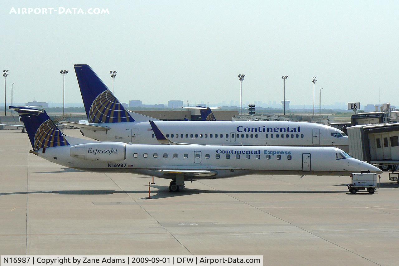 N16987, 2000 Embraer EMB-145LR C/N 145261, At DFW Airport