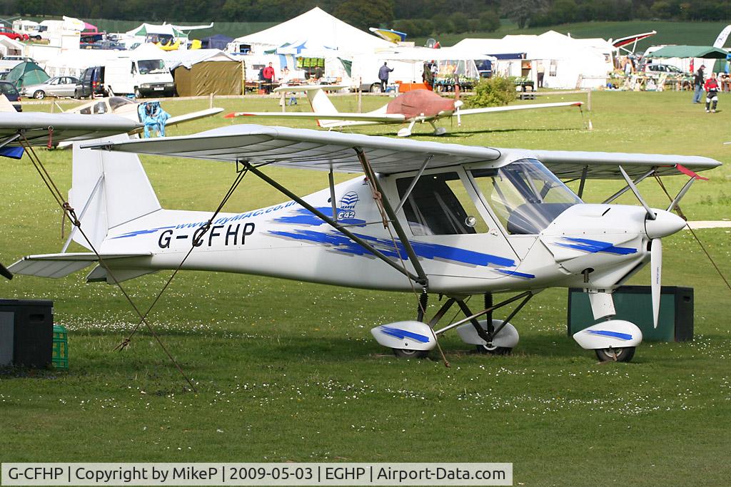 G-CFHP, 2008 Comco Ikarus C42 FB80 C/N 0805-6972, Popham based Ikarus C42.