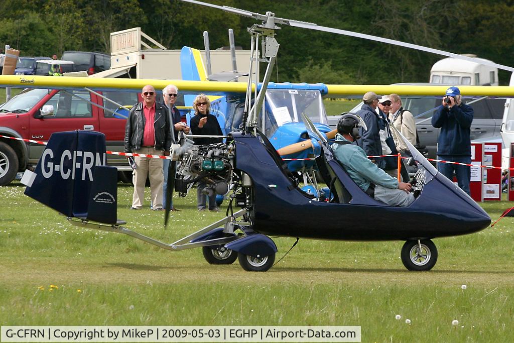 G-CFRN, 2008 Rotorsport UK MTOsport C/N RSUK/MTOS/003, Pictured during the 2009 Microlight Trade Fair.