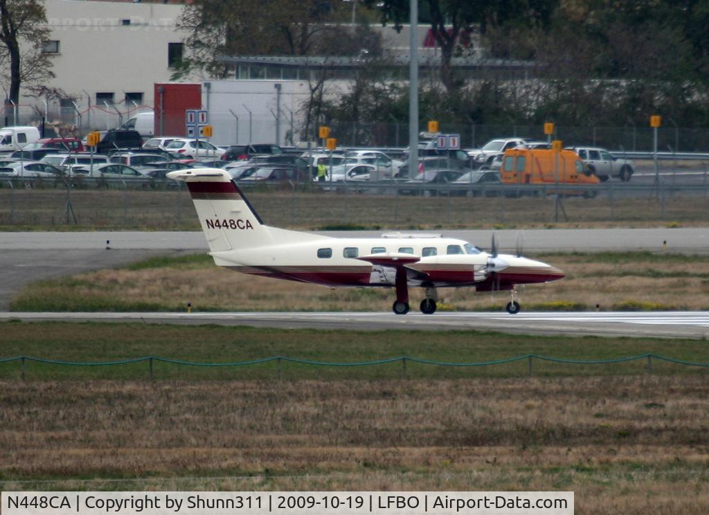 N448CA, 1986 Piper PA-42-1000 Cheyenne 400LS C/N 42-5527034, Ready for departure...