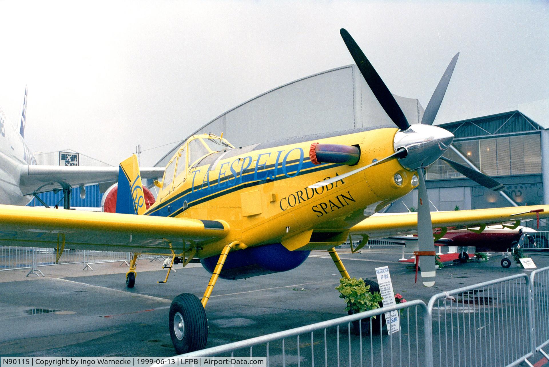 N90115, Air Tractor Inc AT-802 C/N 802-0080, Air Tractor AT-802 of T.A.Espejo at the Aerosalon 1999, Paris