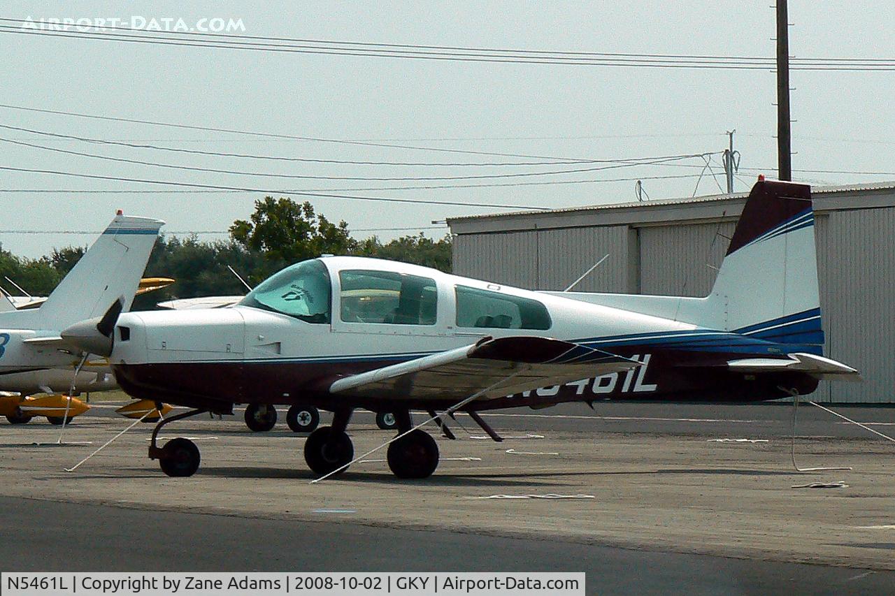 N5461L, 1974 Grumman American AA-5 Traveler C/N AA5-0511, At Arlington Municipal