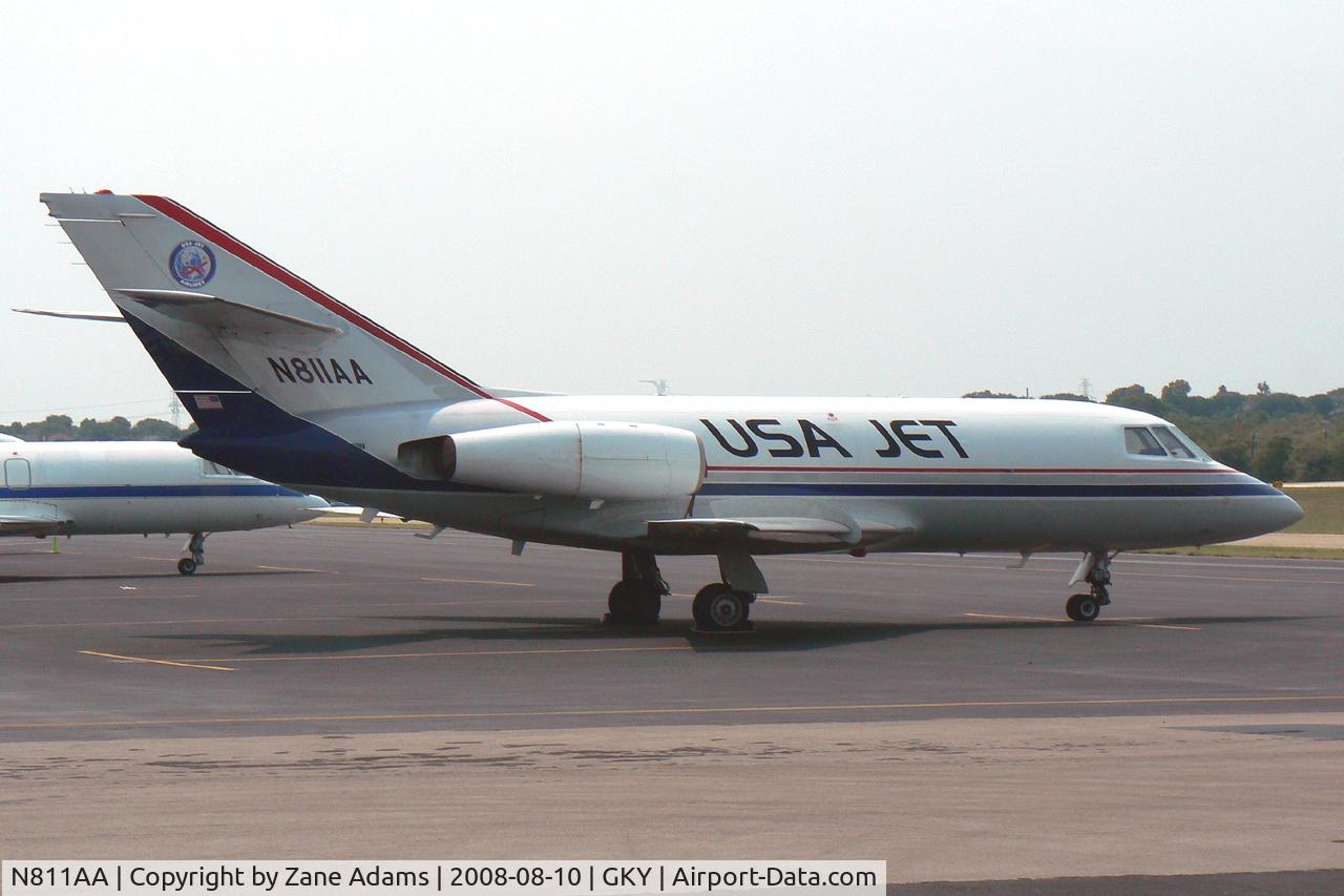 N811AA, 1968 Dassault Falcon (Mystere) 20D C/N 187, At Arlington Municipal