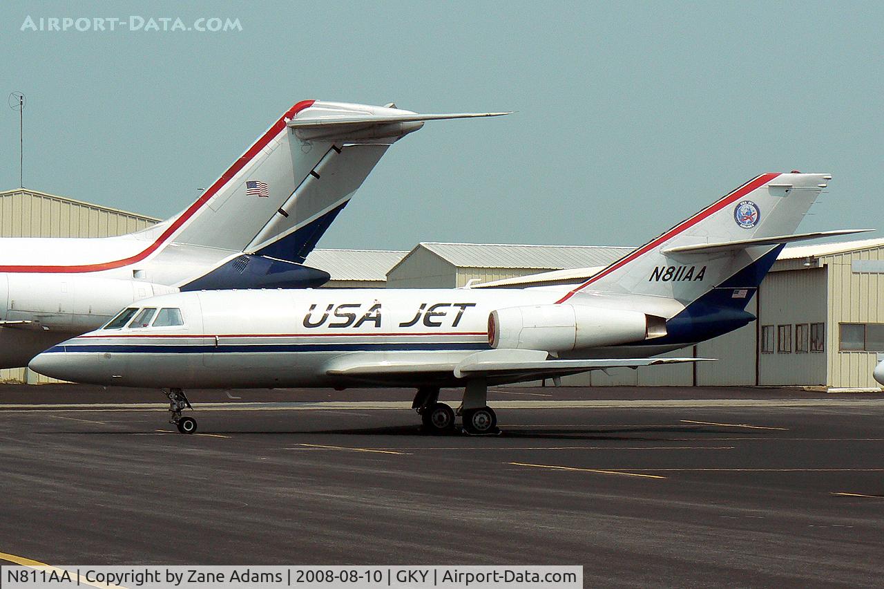 N811AA, 1968 Dassault Falcon (Mystere) 20D C/N 187, At Arlington Municipal