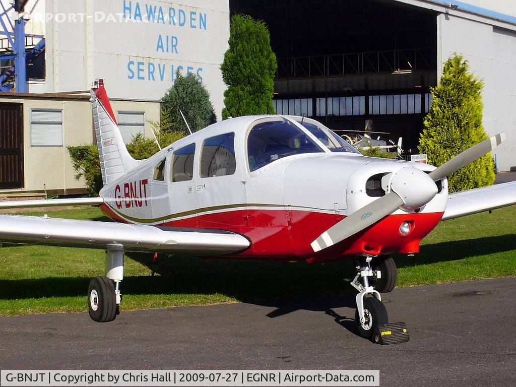 G-BNJT, 1981 Piper PA-28-161 Cherokee Warrior II C/N 28-8116184, 
