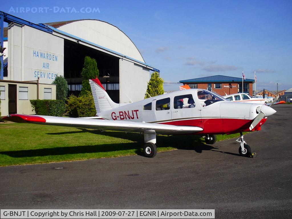 G-BNJT, 1981 Piper PA-28-161 Cherokee Warrior II C/N 28-8116184, 