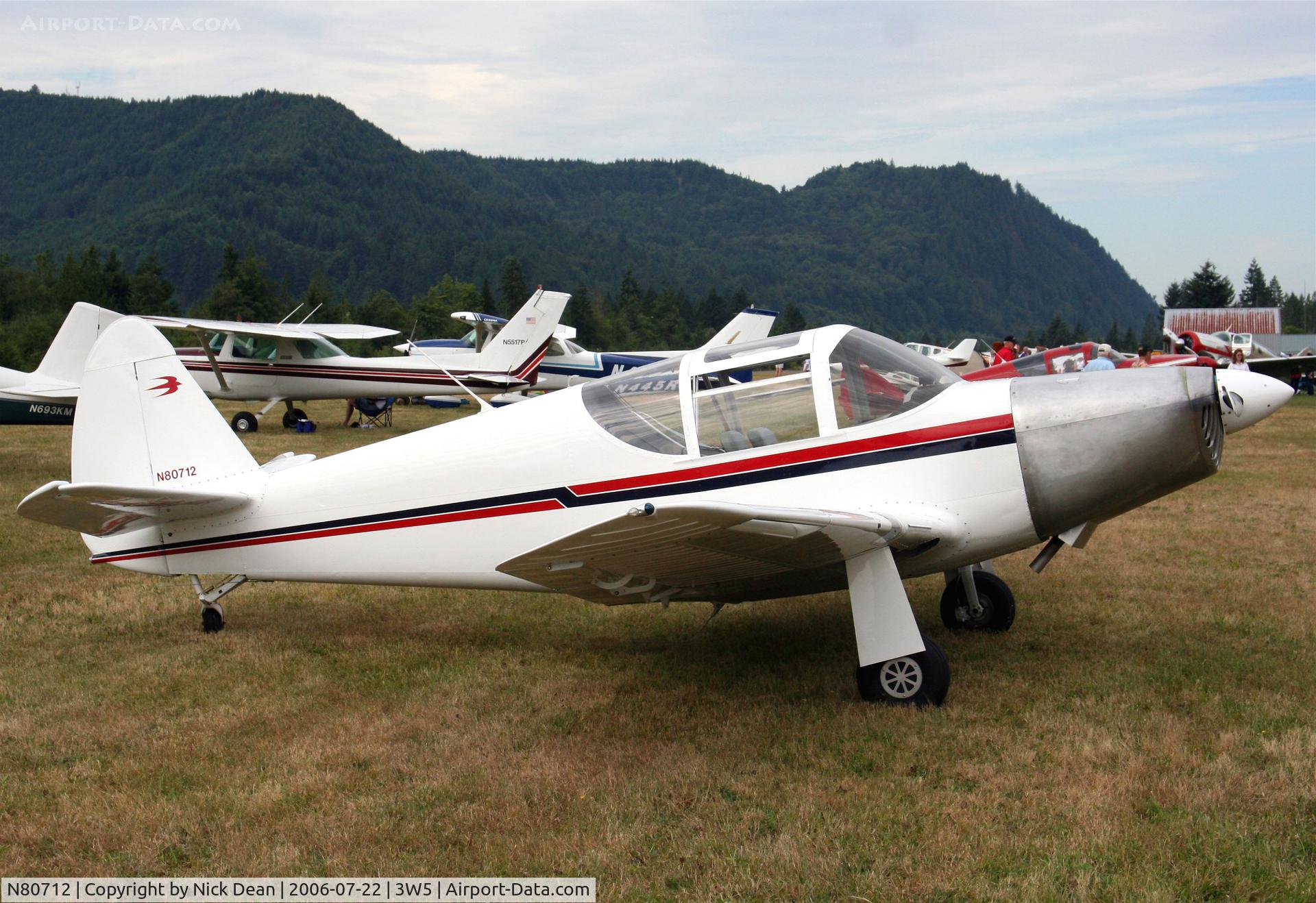 N80712, 1946 Globe GC-1B Swift C/N 115, 3W5