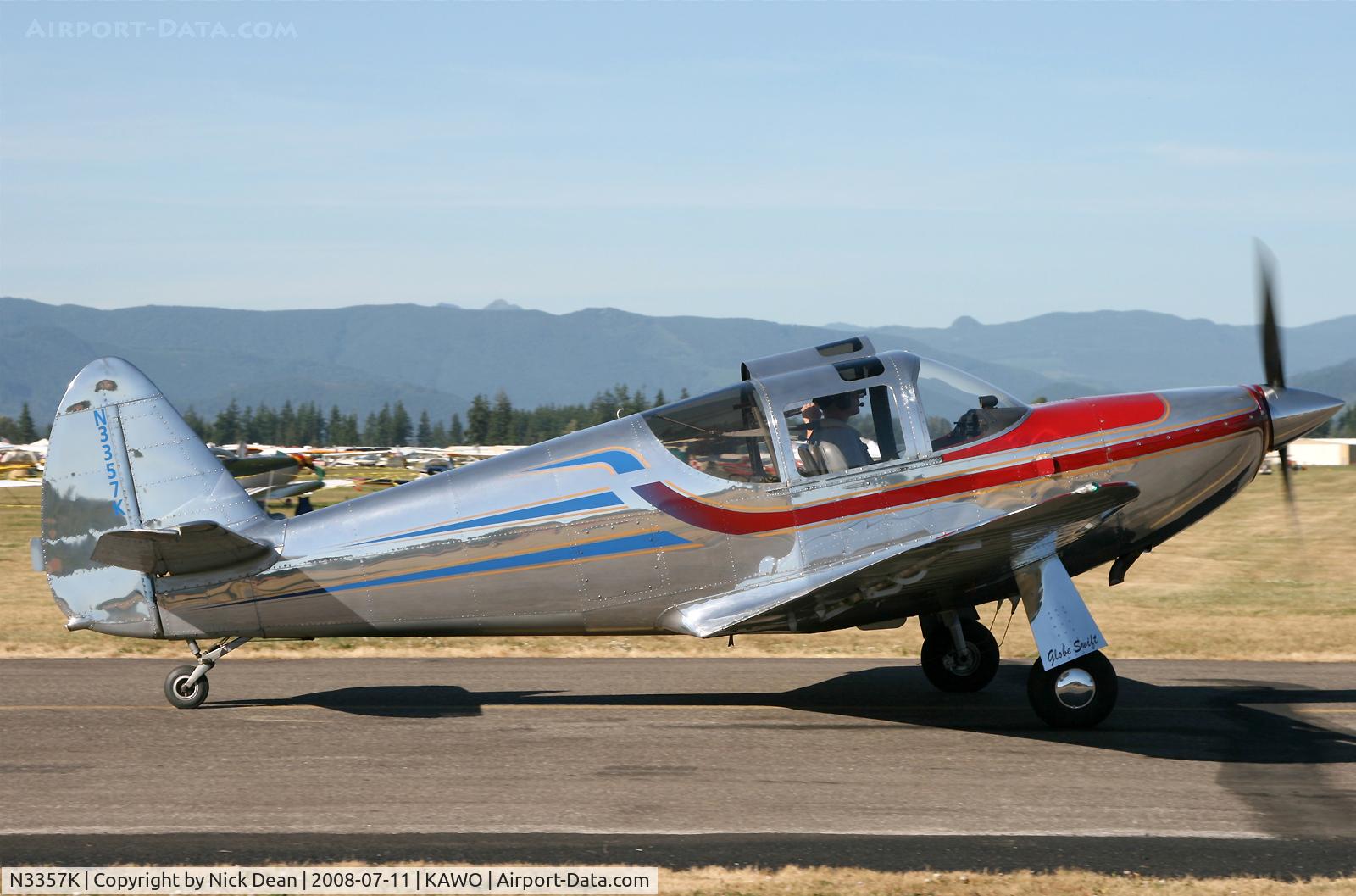 N3357K, 1946 Globe GC-1B Swift C/N 1350, KAWO