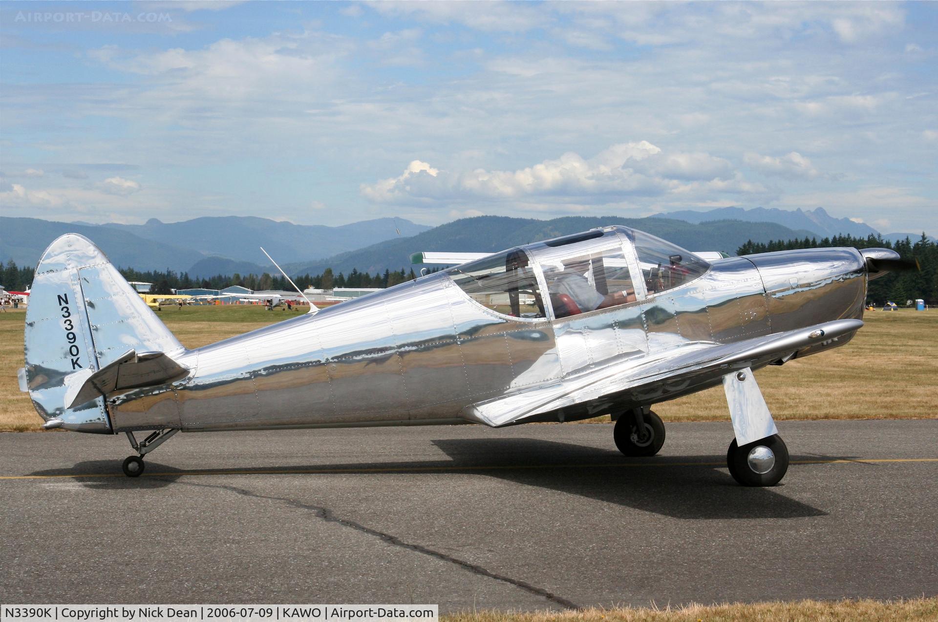 N3390K, 1946 Globe GC-1B Swift C/N 1383, KAWO