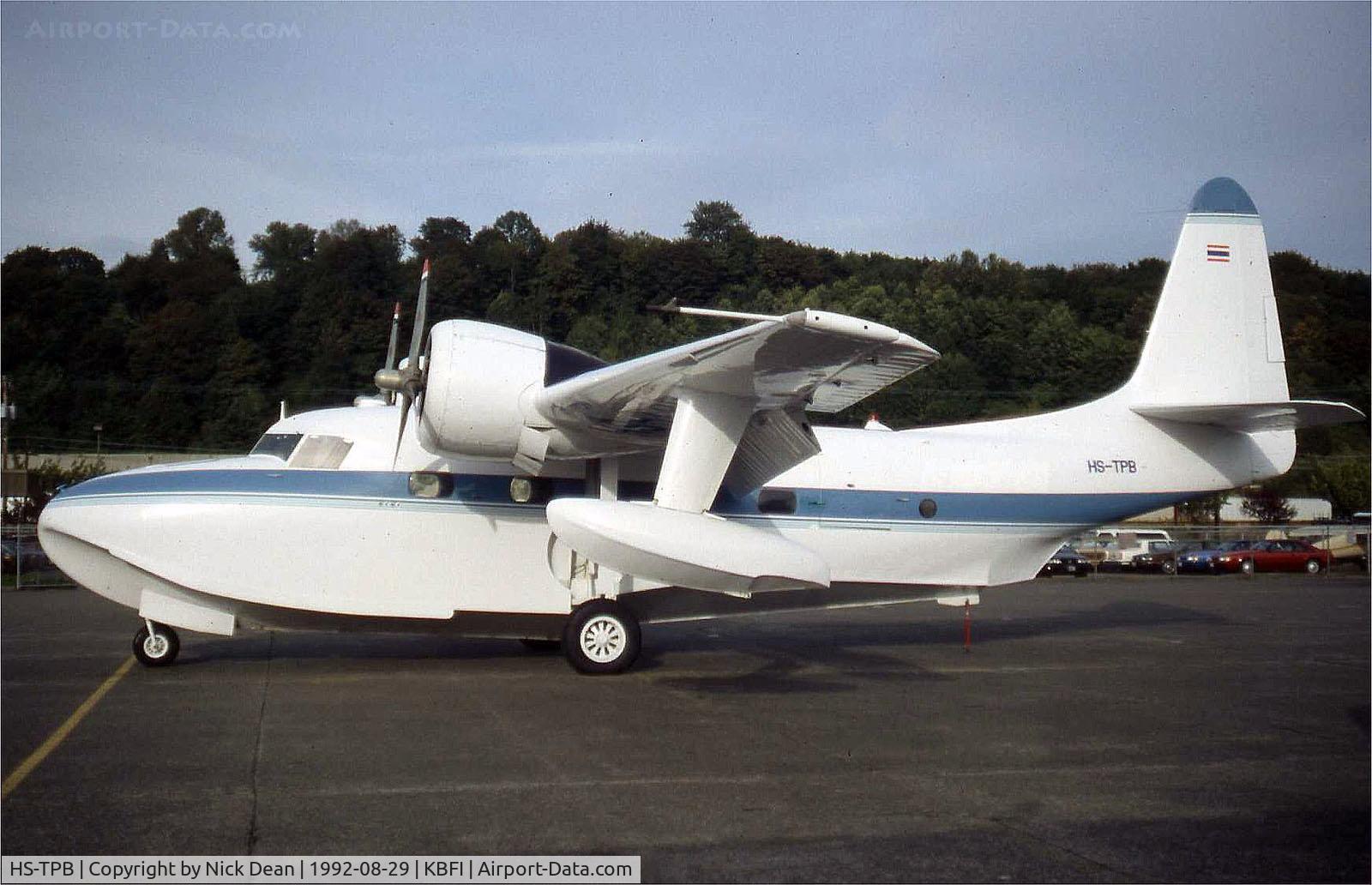 HS-TPB, 1946 Grumman G-73 Mallard C/N J-5, KBFI