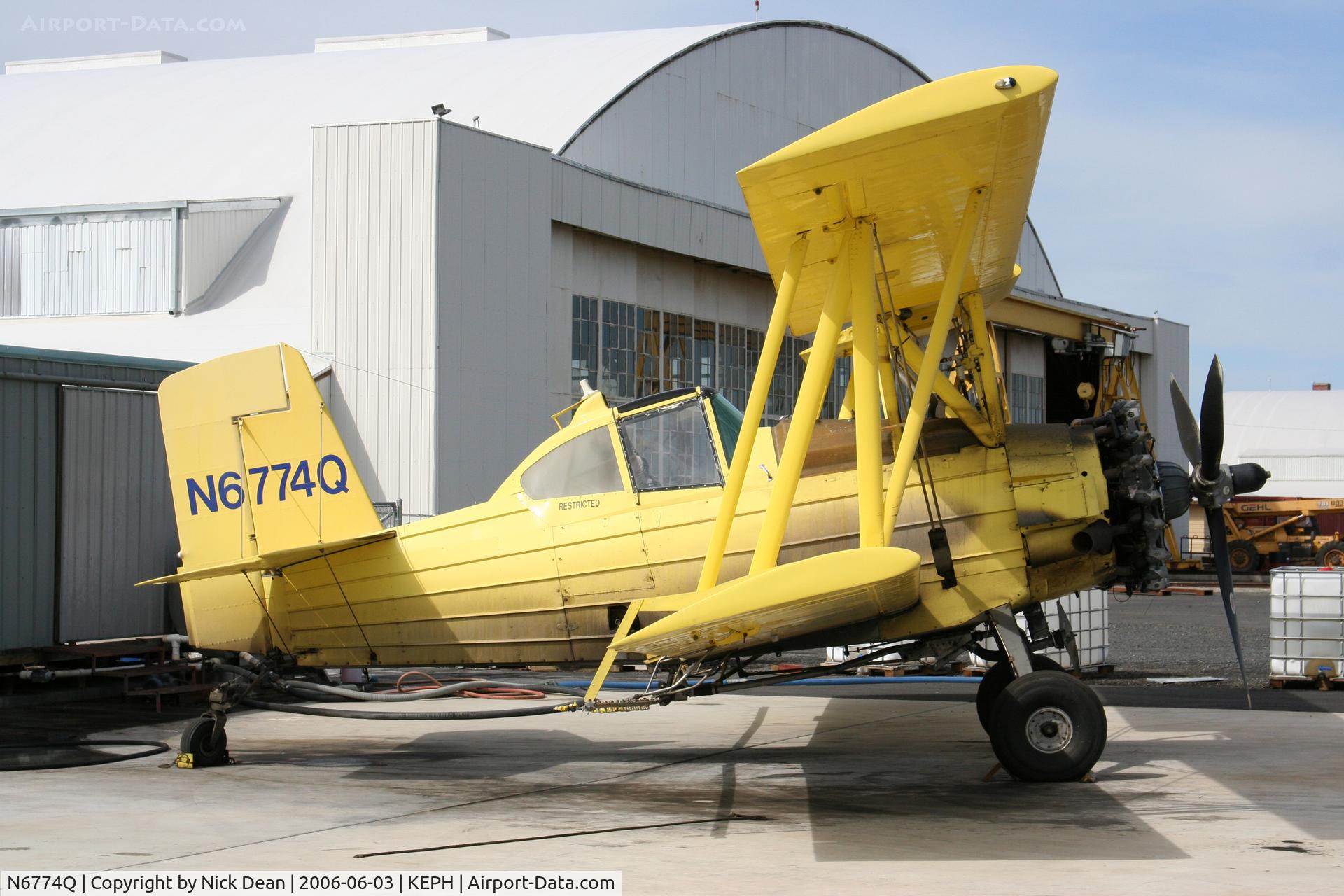 N6774Q, 1977 Grumman-Schweizer G-164B C/N 284B, KEPH