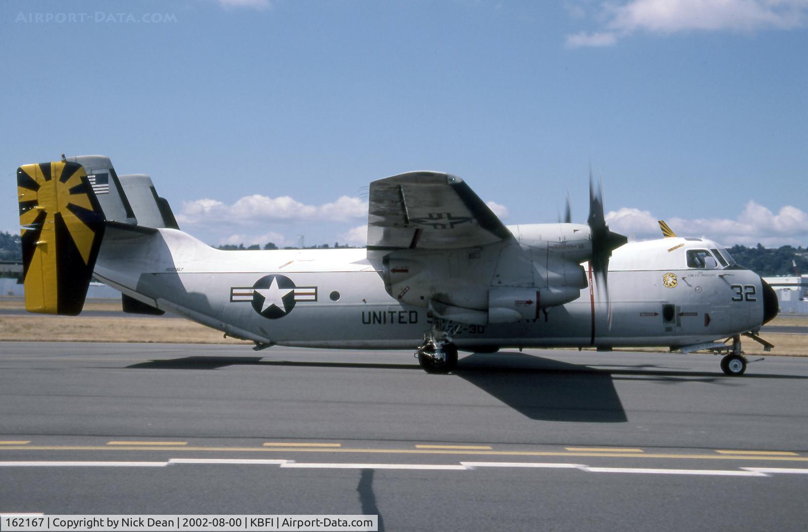 162167, Grumman C-2A Greyhound C/N 47, KBFI