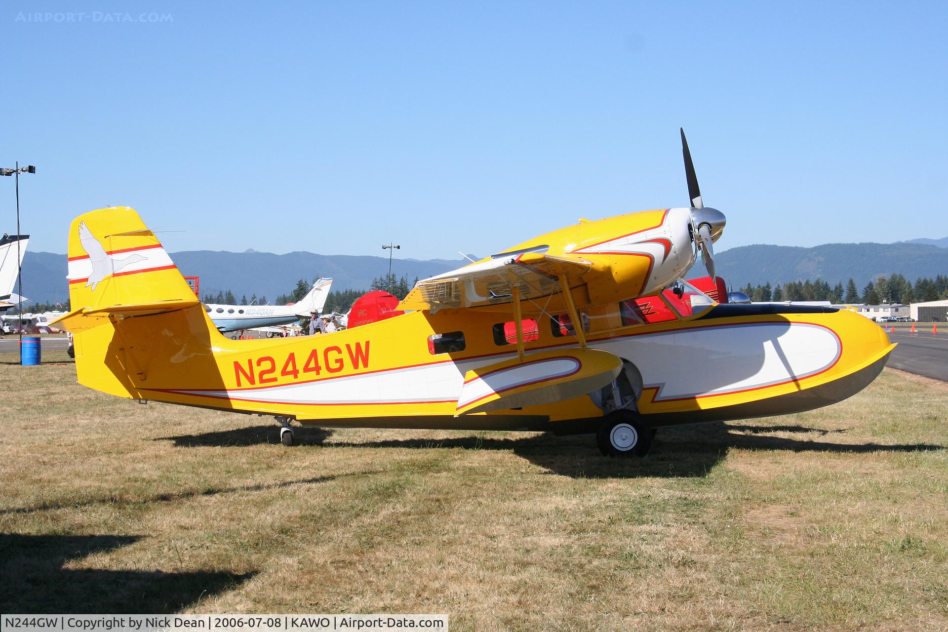 N244GW, 1986 Grumman G-44A Widgeon C/N 1473, KAWO Build year 1986? I dont think so.