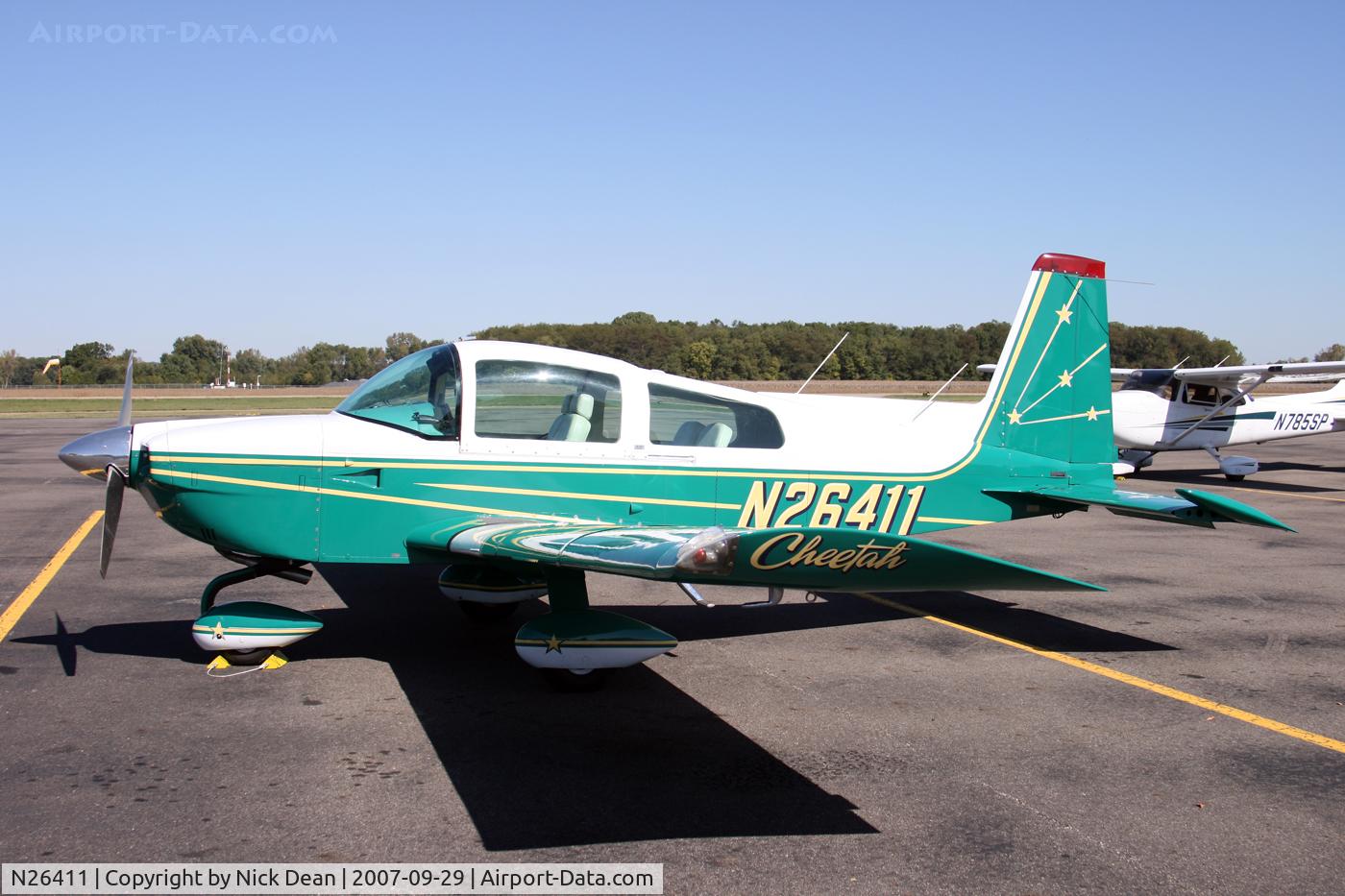 N26411, 1978 Grumman American AA-5A Cheetah C/N AA5A0571, K???