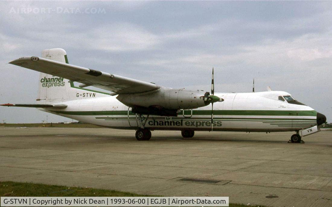 G-STVN, 1964 Handley Page HPR-7 Herald 210 C/N 188, EGJB