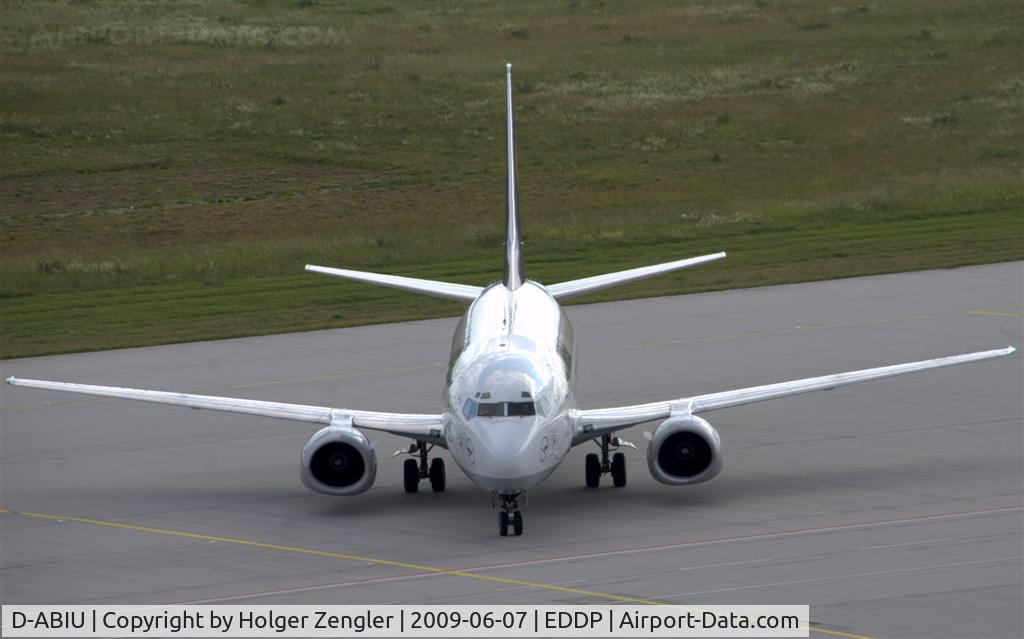 D-ABIU, 1991 Boeing 737-530 C/N 24944, Turning in to parking position