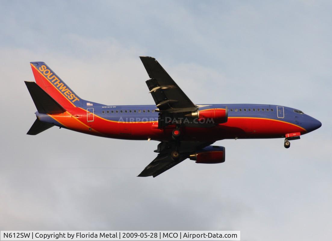 N612SW, 1995 Boeing 737-3H4 C/N 27930, Southwest 737-300