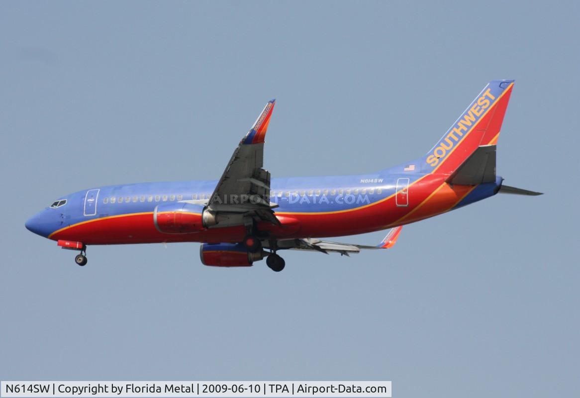 N614SW, 1995 Boeing 737-3H4 C/N 28033, Southwest 737-300