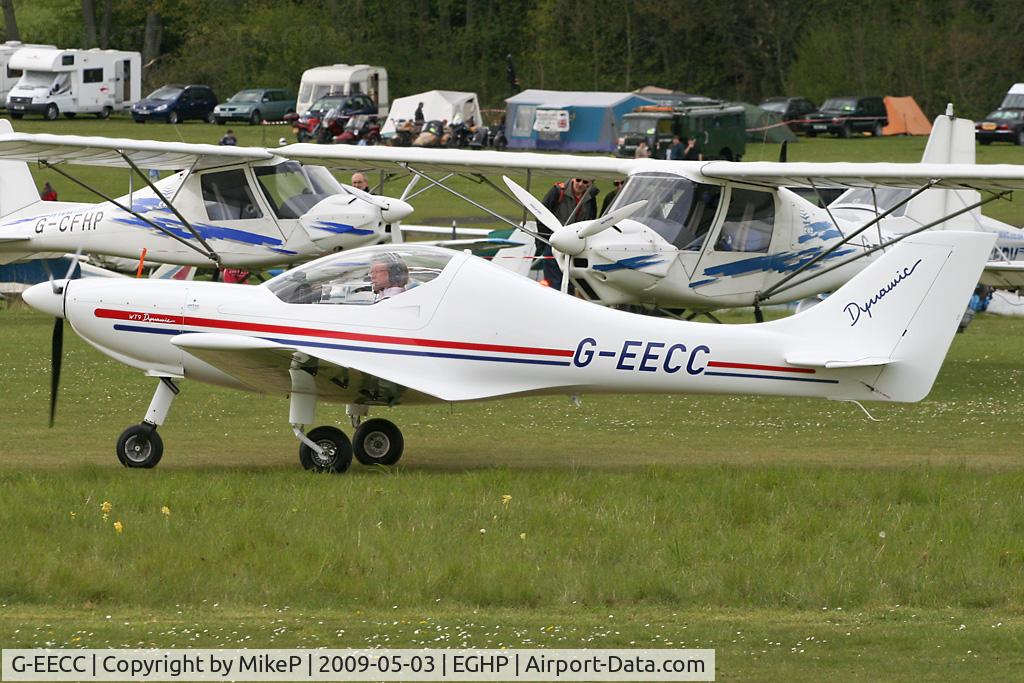 G-EECC, 2007 Yeoman Dynamic WT9 UK C/N DY189, Pictured during the 2009 Microlight Trade Fair.