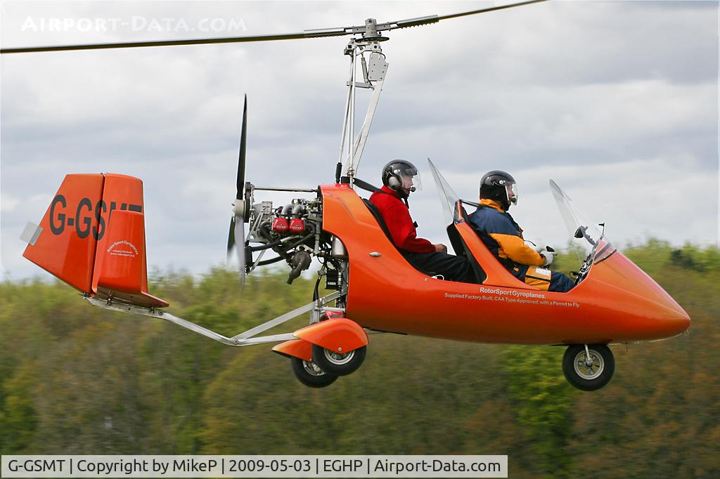 G-GSMT, 2008 Rotorsport UK MTOsport C/N RSUK/MTOS/001, Pictured during the 2009 Microlight Trade Fair.